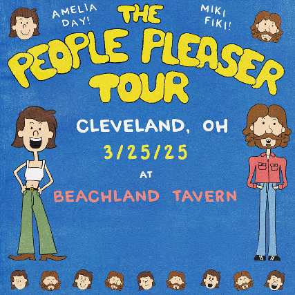 Miki Fiki, Amelia Day at Beachland Tavern – Cleveland, OH