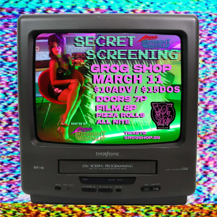 Midnight Rental presents Secret Movie Night at Grog Shop – Cleveland Heights, OH