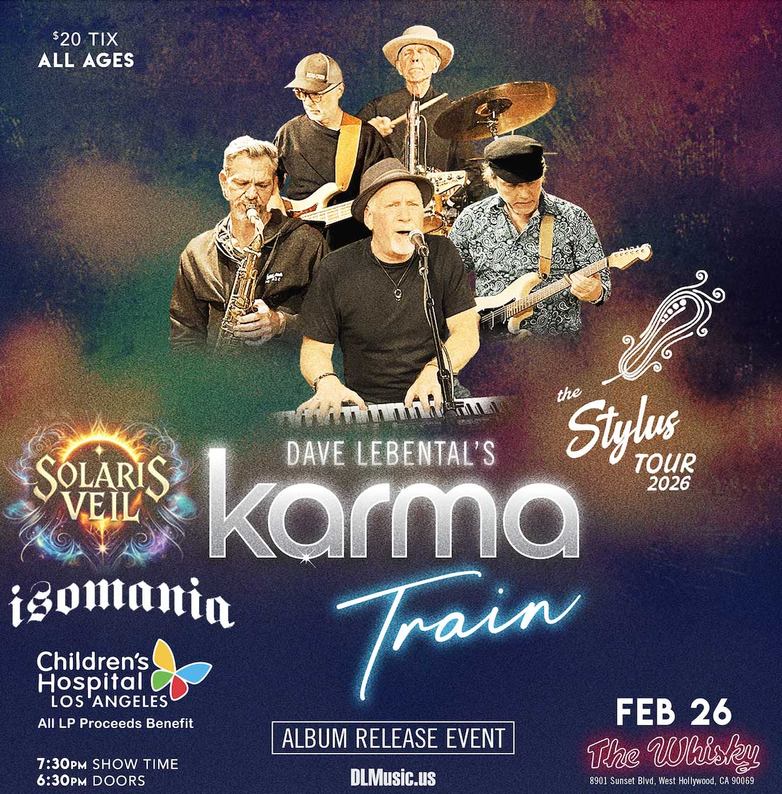 Solaris Veil, Aundra Island, Isomania, Dave Lebental's Karma Train