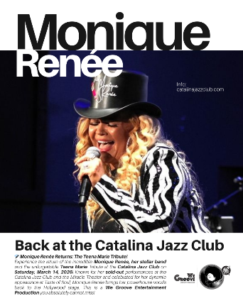 MONIQUE RENEE A tribute to Teena Marie ! at Catalina Bar & Grill – Hollywood, CA