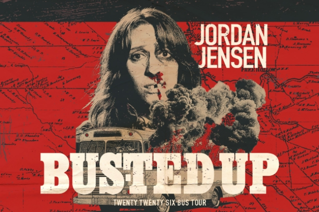Jordan Jensen: BUS-TED UP Tour