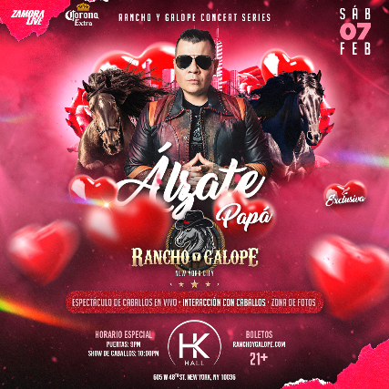 Alzate en Rancho y Galope en New York at HK Hall – New York, NY