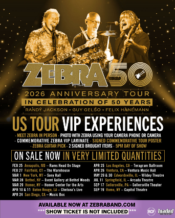 Zebra VIP Meet & Greet Experience at Homer Center For The Arts – Homer, NY