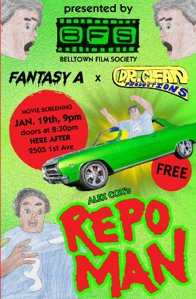 REPO MAN featuring Fantasy A and Dr Clean Productions’s  “Crystal Ball” at Here – After – Seattle, WA