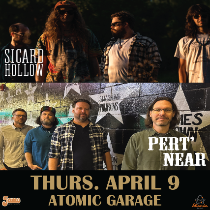 Pert Near Sandstone & Sicard Hollow at Atomic Garage – St. Louis, MO