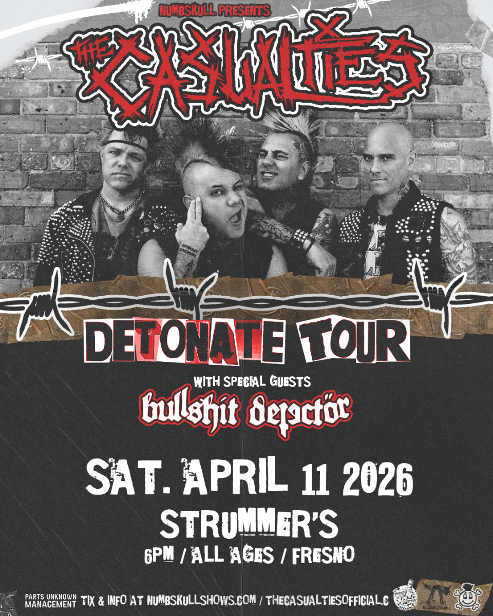 THE CASUALTIES: Detonate Tour