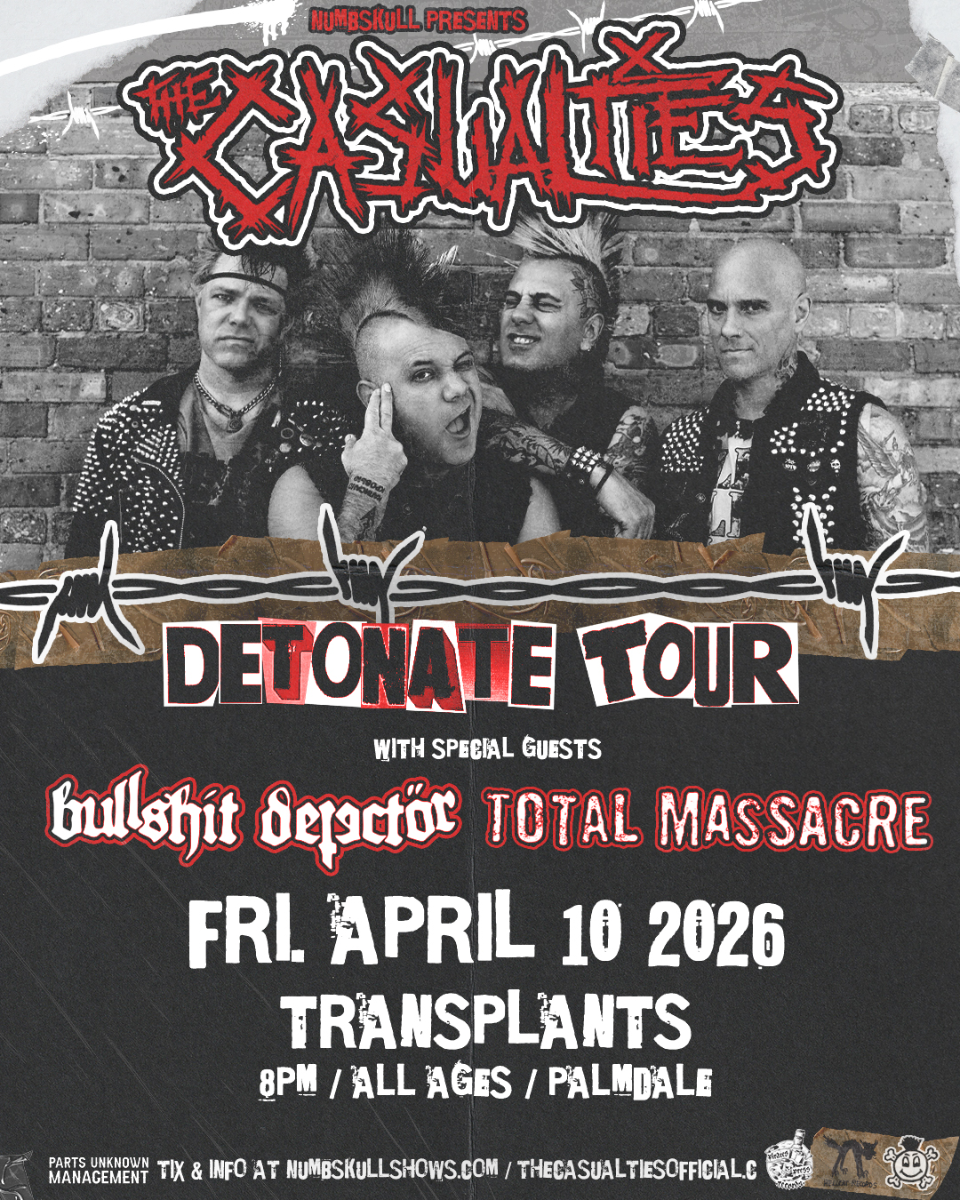 THE CASUALTIES: Detonate Tour