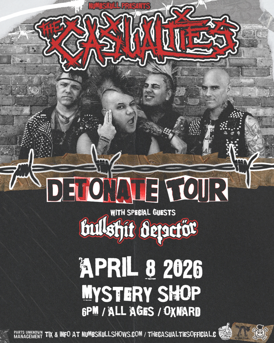 THE CASUALTIES: Detonate Tour