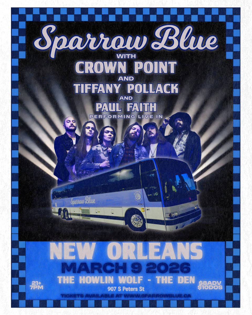 Sparrow Blue w/ Tiffany Pollack, Paul Faith & Crown Point