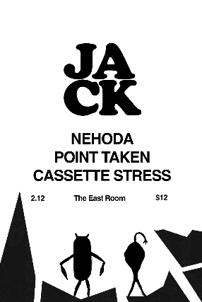 JACK / Point Taken / Nehoda / Cassette Stress at The East Room – Nashville, TN