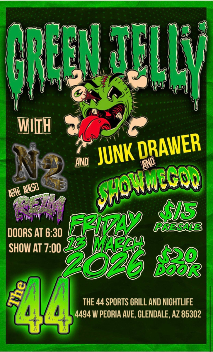 Green Jelly w/ N2 and Junk Drawer and ShowMeGod