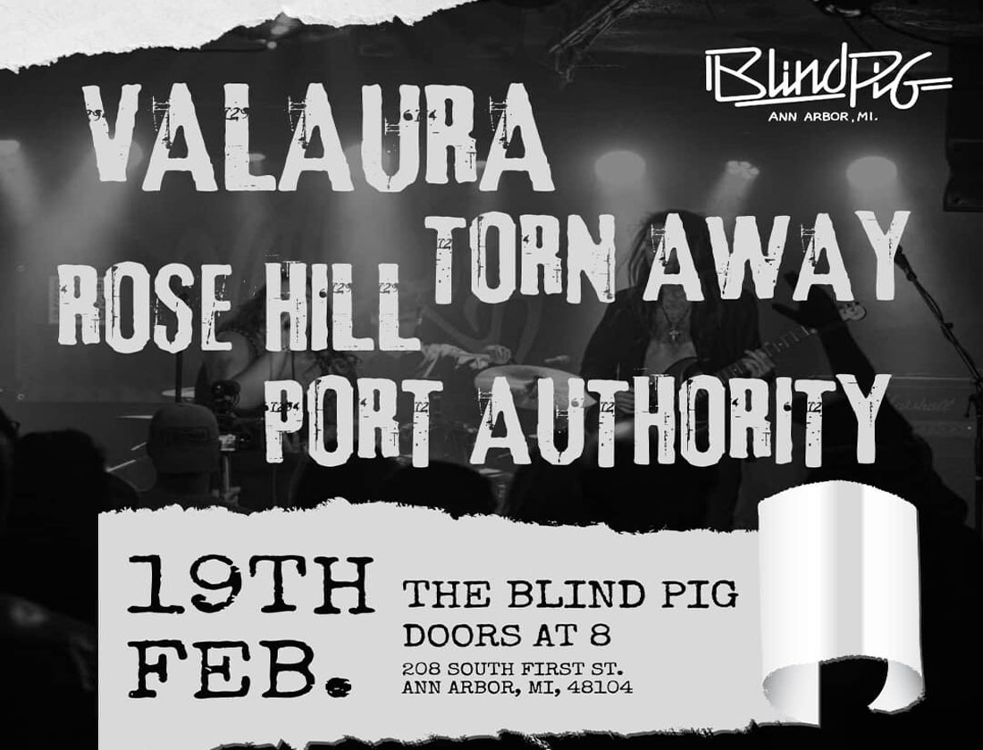 Valaura | Torn Away | Rose Hill | Port Authority - 19/02/26