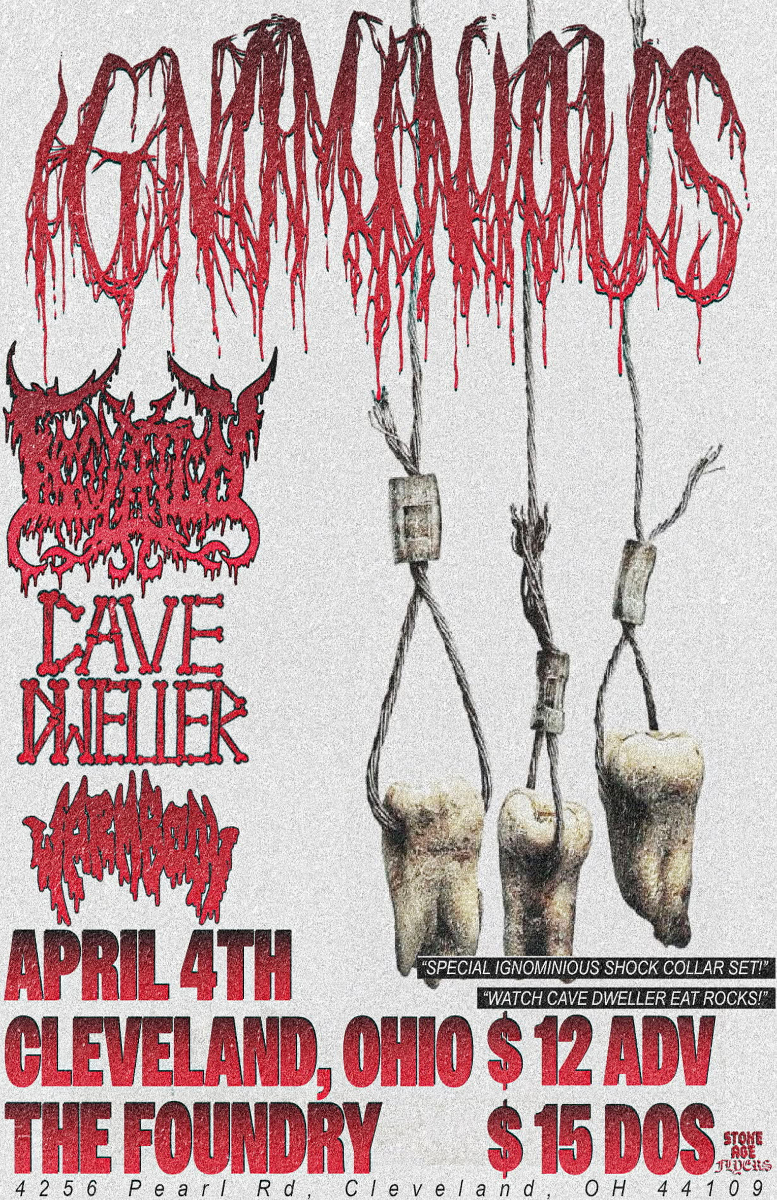 ignominious, The Rocker Show, Inoculation, Cave Dweller, Warmbody