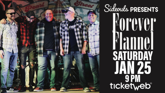 Forever Flannel 90’s Alternative at Sideouts Sports Tavern – Island Lake, IL