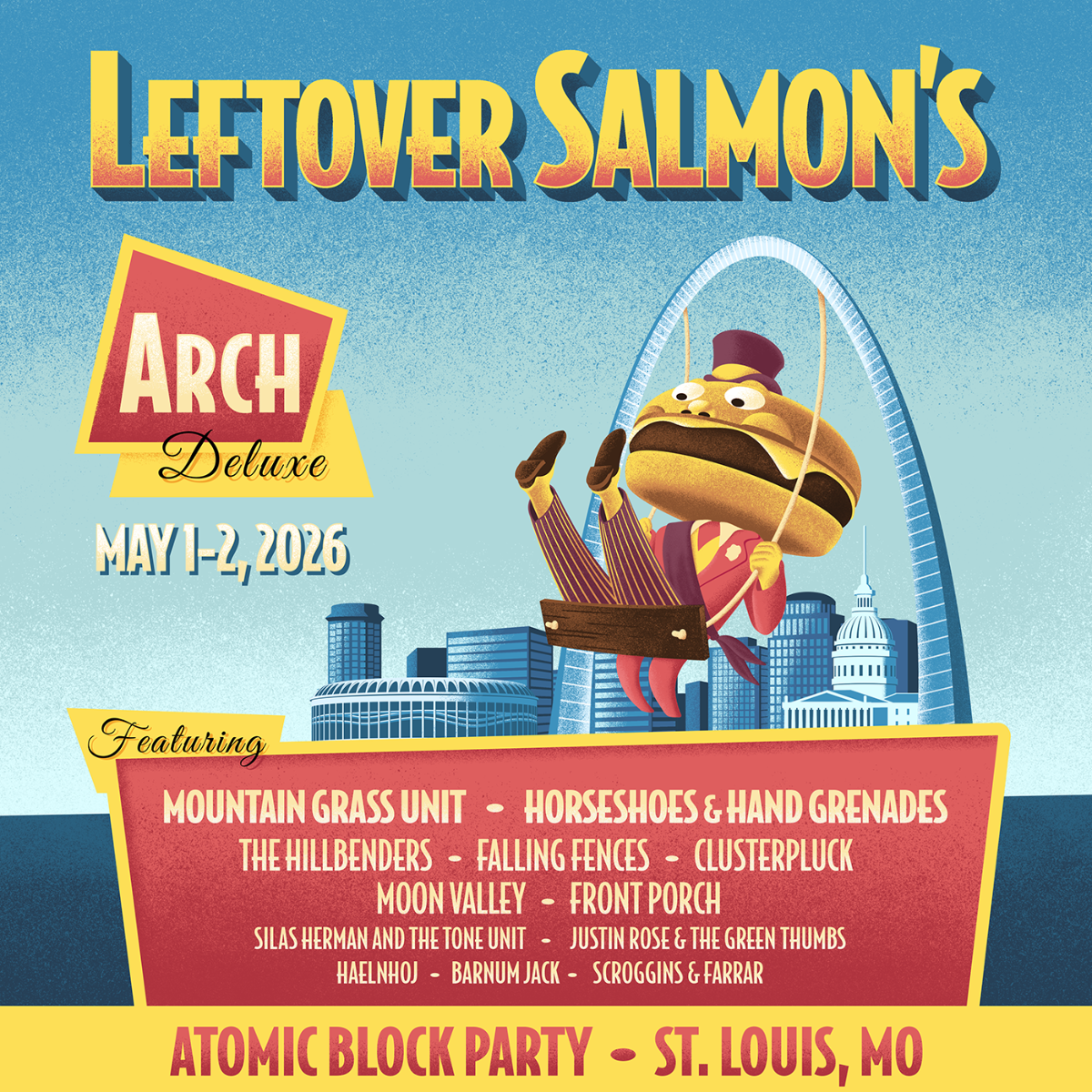Leftover Salmon's Arch Deluxe 2 DAY