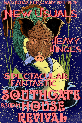 The New Usuals Album Release Show w/Heavy Hinges, Spectacular Fantastic at The Southgate House Revival – The Lounge – Newport, KY