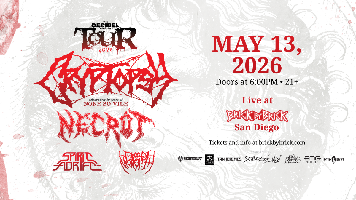 The Decibel Magazine Tour: Cryptopsy with special guests