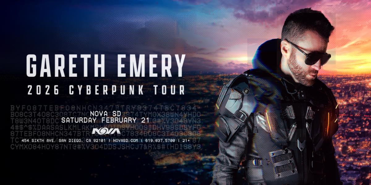 Gareth Emery: 2026 Cyberpunk Tour
