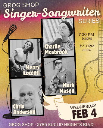 Singer-Songwriter Series w/ Henry Loconti, Chris Anderson, Mark Mason, Charlie Mosbrook