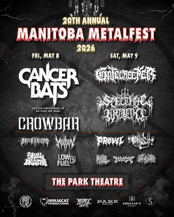 Using concert image Manitoba Metalfest 2026 - Day 2 with Gatecreeper & Spectral Wound concert image