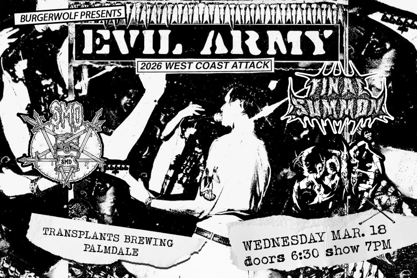 EVIL ARMY / SMD / SATANS GRASP / XELA