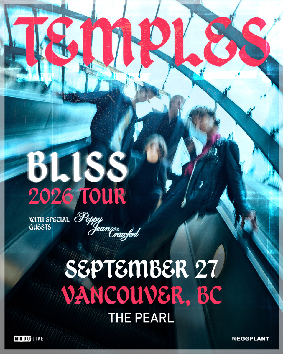 Temples: The BLISS Tour w/ Poppy Jean Crawford