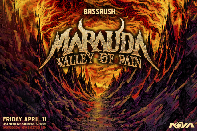 Marauda “Valley of Pain” Tour at Nova SD – San Diego, CA