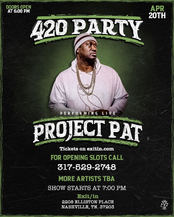 Project Pat at Exit/In – Nashville, TN