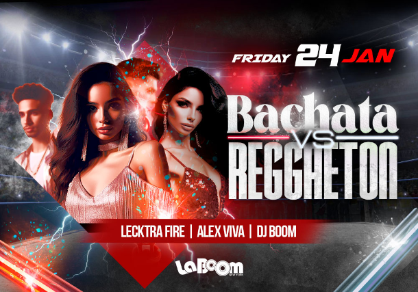 BACHATA VS REGGAETON @LaBoomNY at La Boom – Woodside, NY