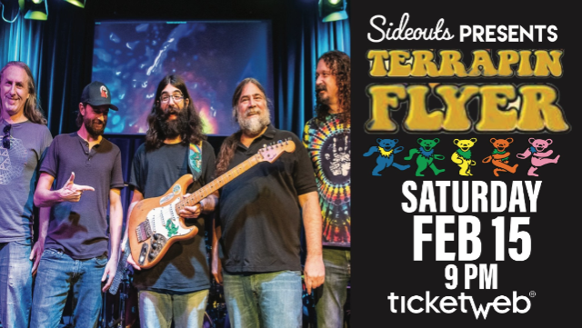 Terrapin Flyer – Grateful Dead Tribute at Sideouts Sports Tavern – Island Lake, IL