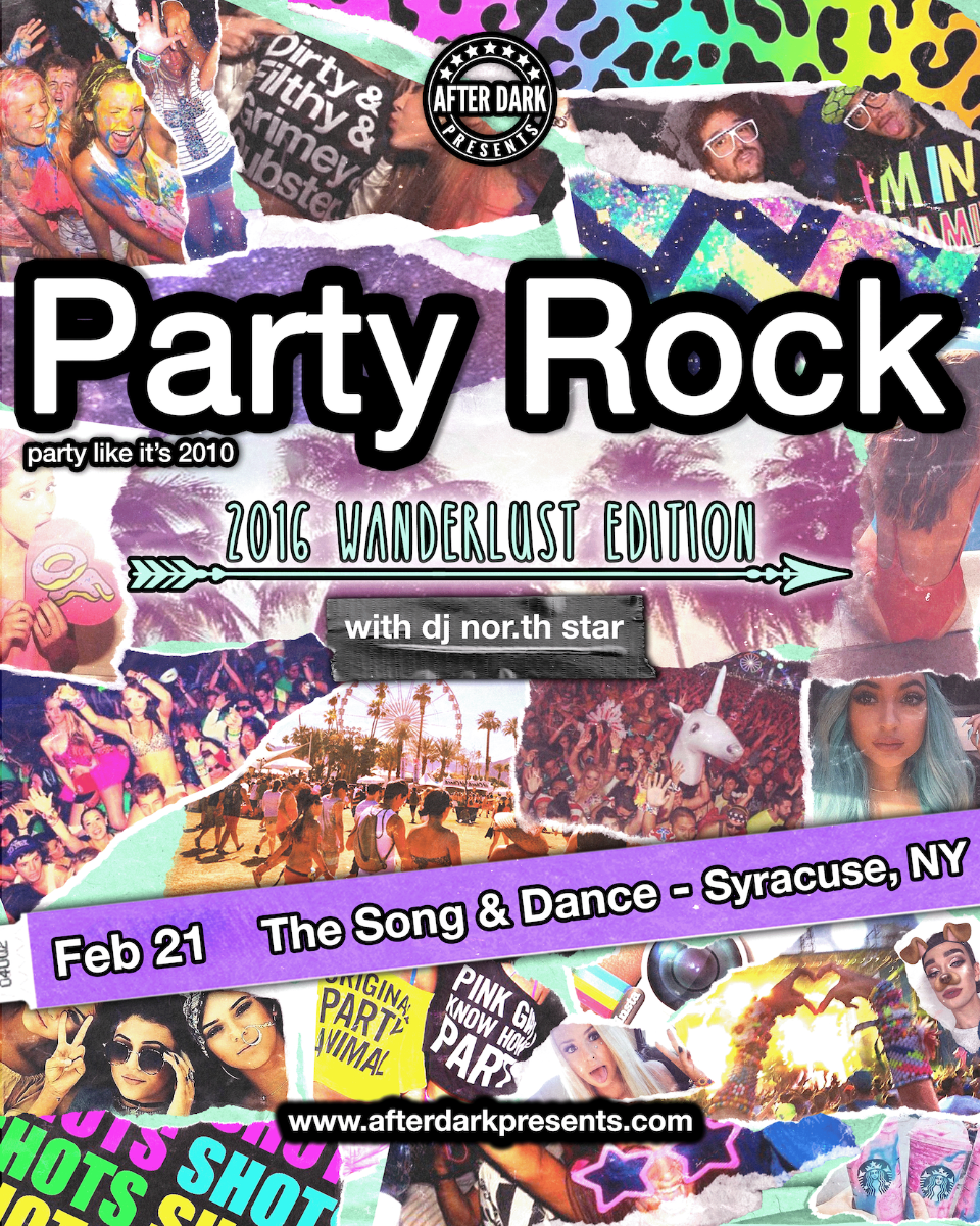 Party Rock: 2016 Wanderlust Edition