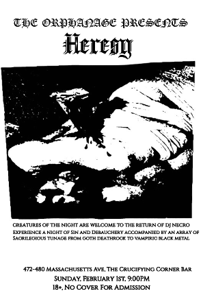 The Orphanage Presents: Heresy