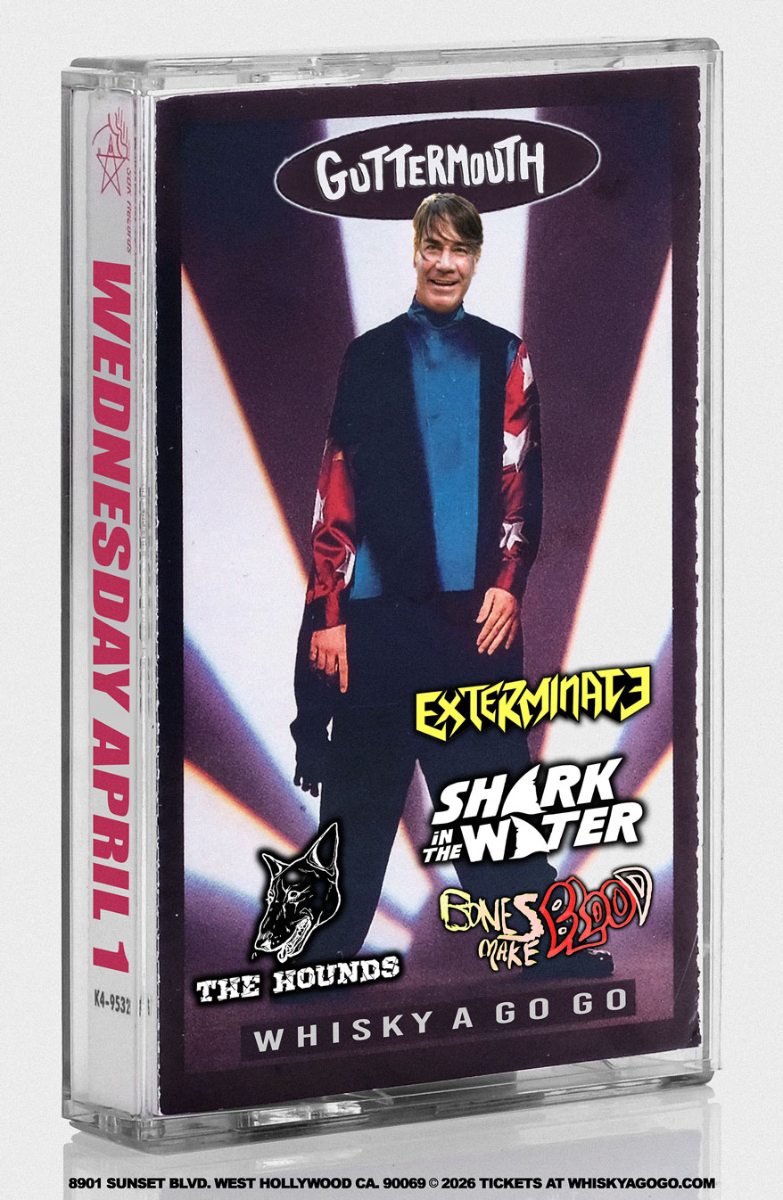 GUTTERMOUTH, Killroy, Exterminate, Bones Make Blood, Shark in the Water, The Hounds, Decent Times