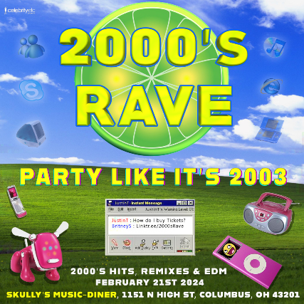 2000’s Rave at Skully’s Music Diner – Columbus, OH