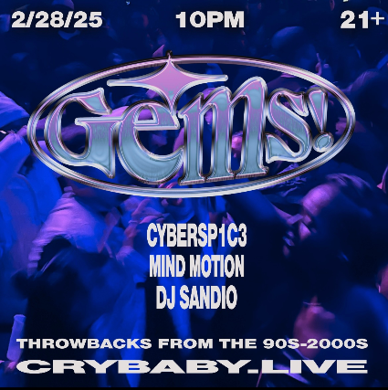 GEMS! The Bay’s Best Throwback Party (90’s and 2000’s rap / rnb / club) at Crybaby – Oakland, CA