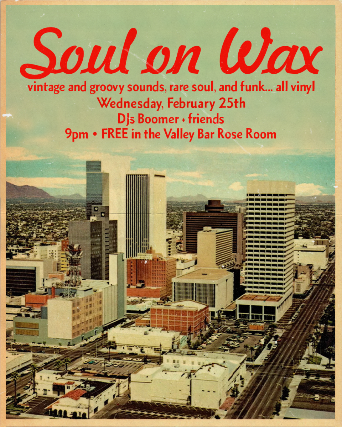 SOUL ON WAX ft. DJ BOOMER at Valley Bar