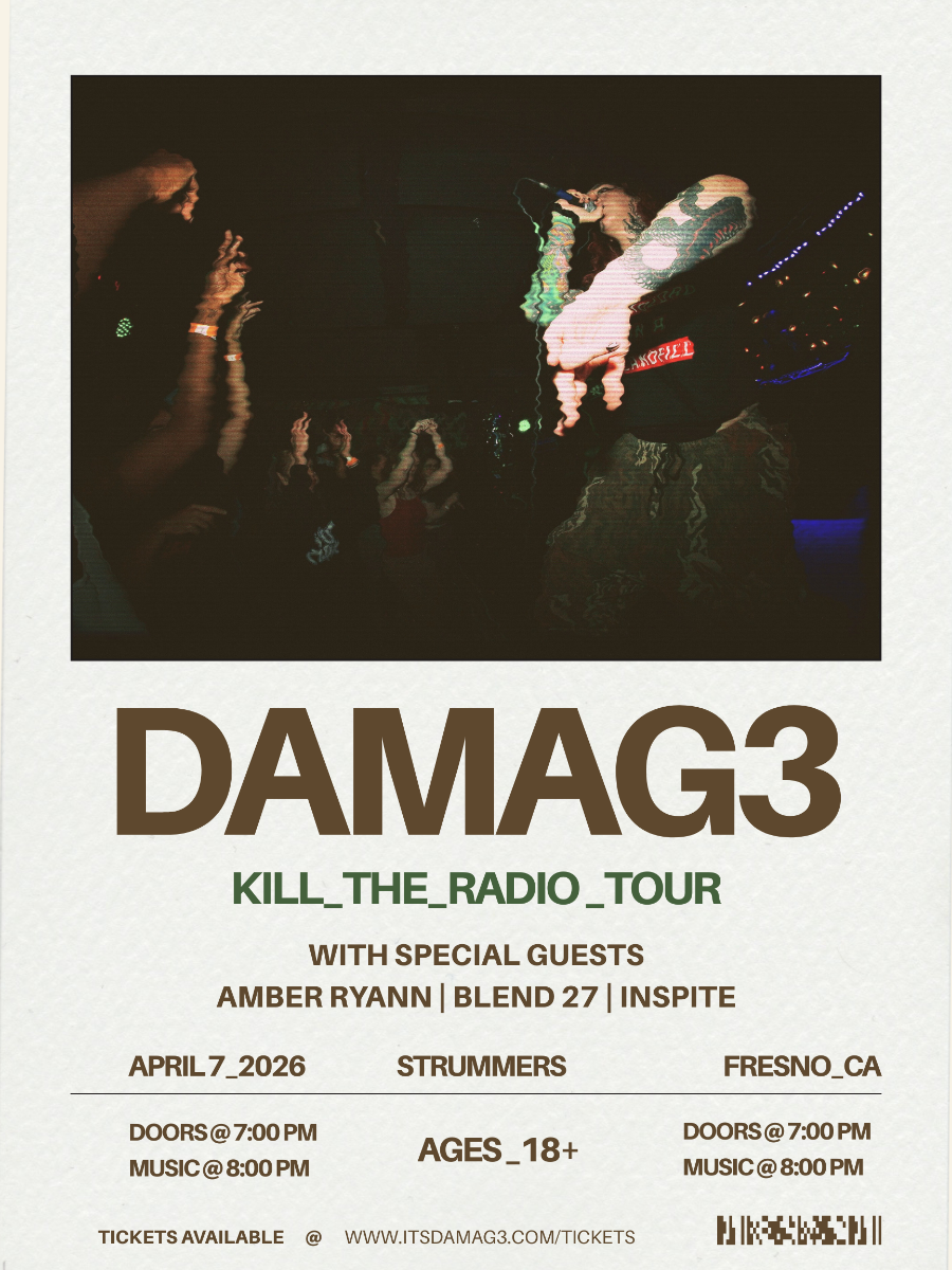 DAMAG3 Kill The Radio Tour w/ Amber Ryann, Blend 27, & Inspite