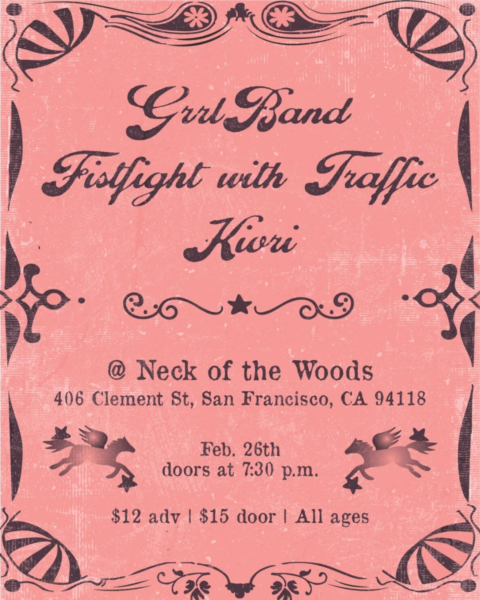 Grrl Band/ Fistfight With Traffic/ Kiori