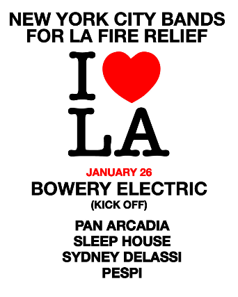 NY4LA ● Pan Arcadia | Sleep House | Pespi + more TBA