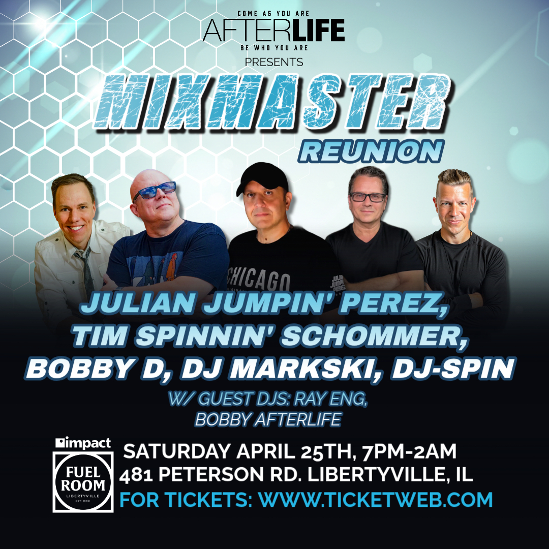 Mixmaster Reunion ft Julian Jumpin Perez, Tim Spinnin' Schommer, Bobby D, DJ Markski, and DJ-SPIN
