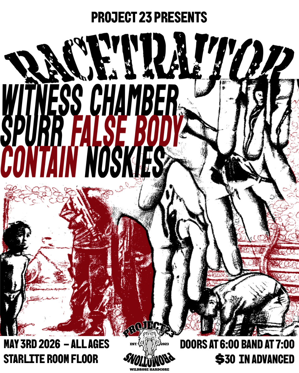 Racetraitor and Witness Chamber w/ Spurr, False Body, Contain & No Skies