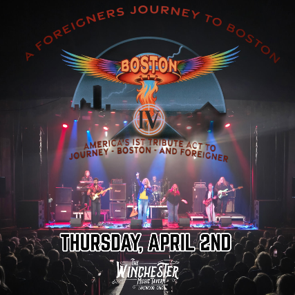 A Foreigners Journey to Boston at The Winchester – Lakewood, OH