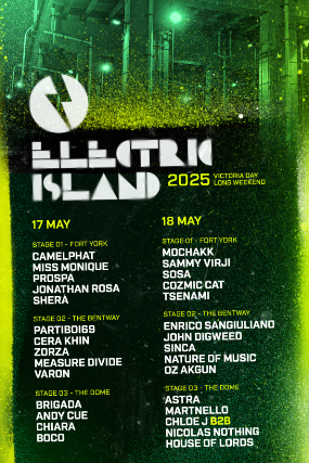 ELECTRIC ISLAND: 2025 - 2 DAY PASS - SEASON OPENER
