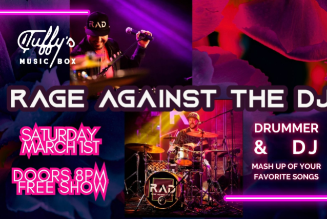 FREE SHOW: Rage Against the DJ at Tuffy’s Music Box – Sanford, FL