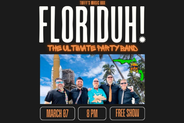 FREE SHOW: Floriduh! The Ultimate Party Band at Tuffy’s Music Box – Sanford, FL