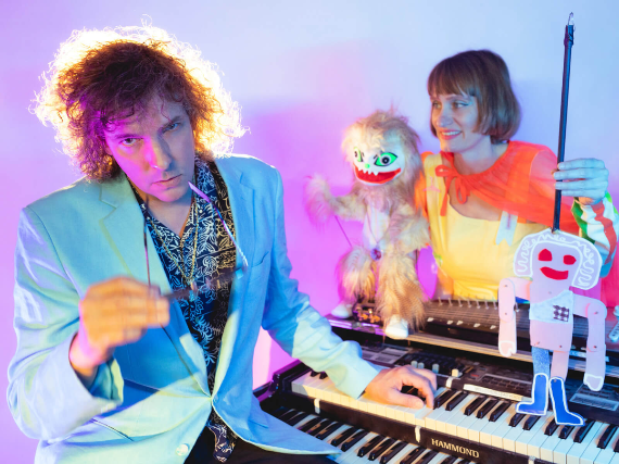 QUINTRON AND MISS PUSSYCAT at The Crepe Place – Santa Cruz, CA