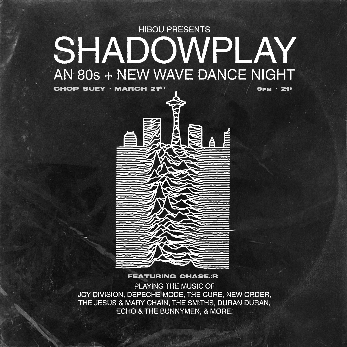 SHADOWPLAY: An 80s + New Wave Dance Night