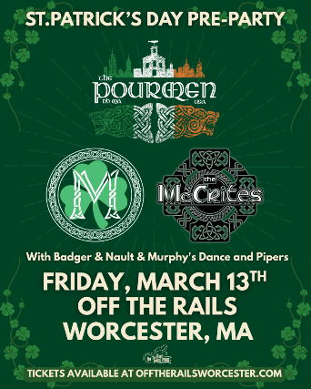 The Pourmen at Off The Rails Music Venue – Worcester, MA