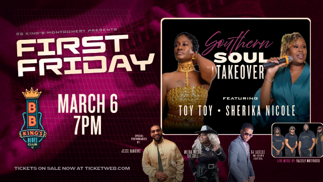 Southern Soul Takeover at BB King’s Blues Club – Montgomery – Montgomery, AL