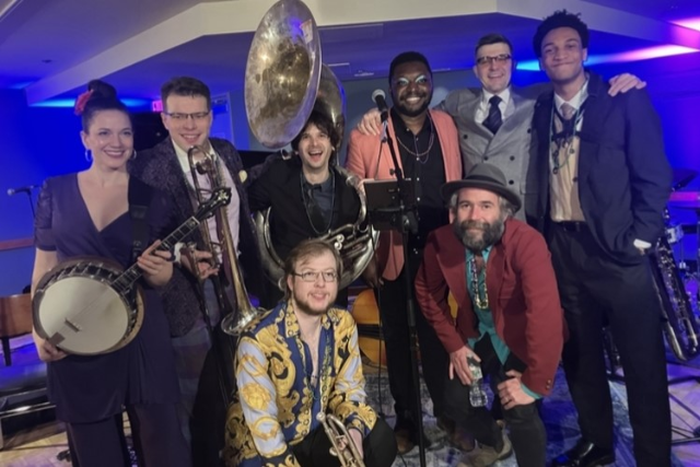 Josiah Reibstein and the HubTones Mardi Gras Party, featuring guest vocalist Robbie Pate at Regattabar – Cambridge, MA